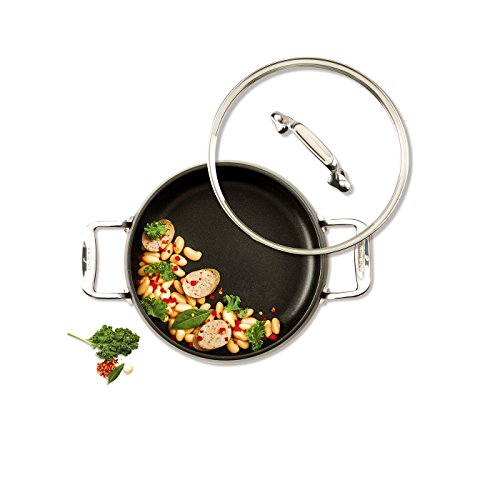 Hard Anodized Nonstick Stockpot 4 Quart Black K380