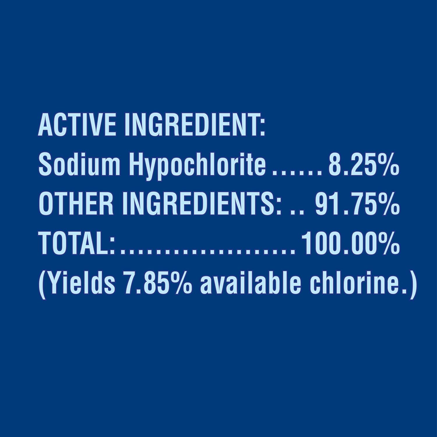 121 Ounce Bottle Pack of 3 Germicidal Bleach V7873