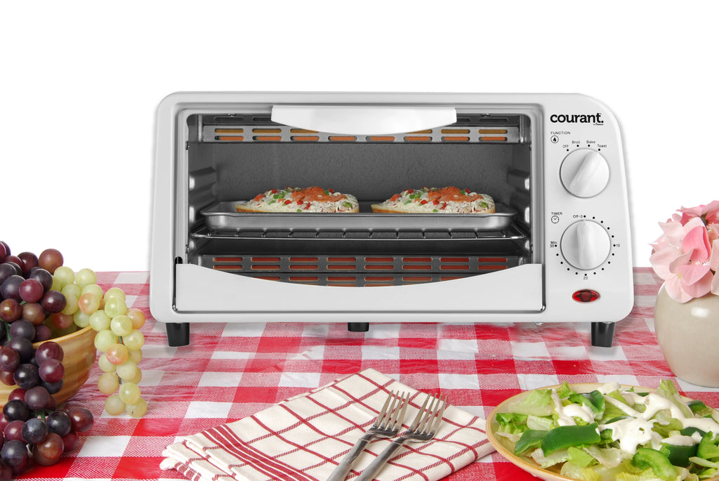White 4-slice Toaster Oven W3051