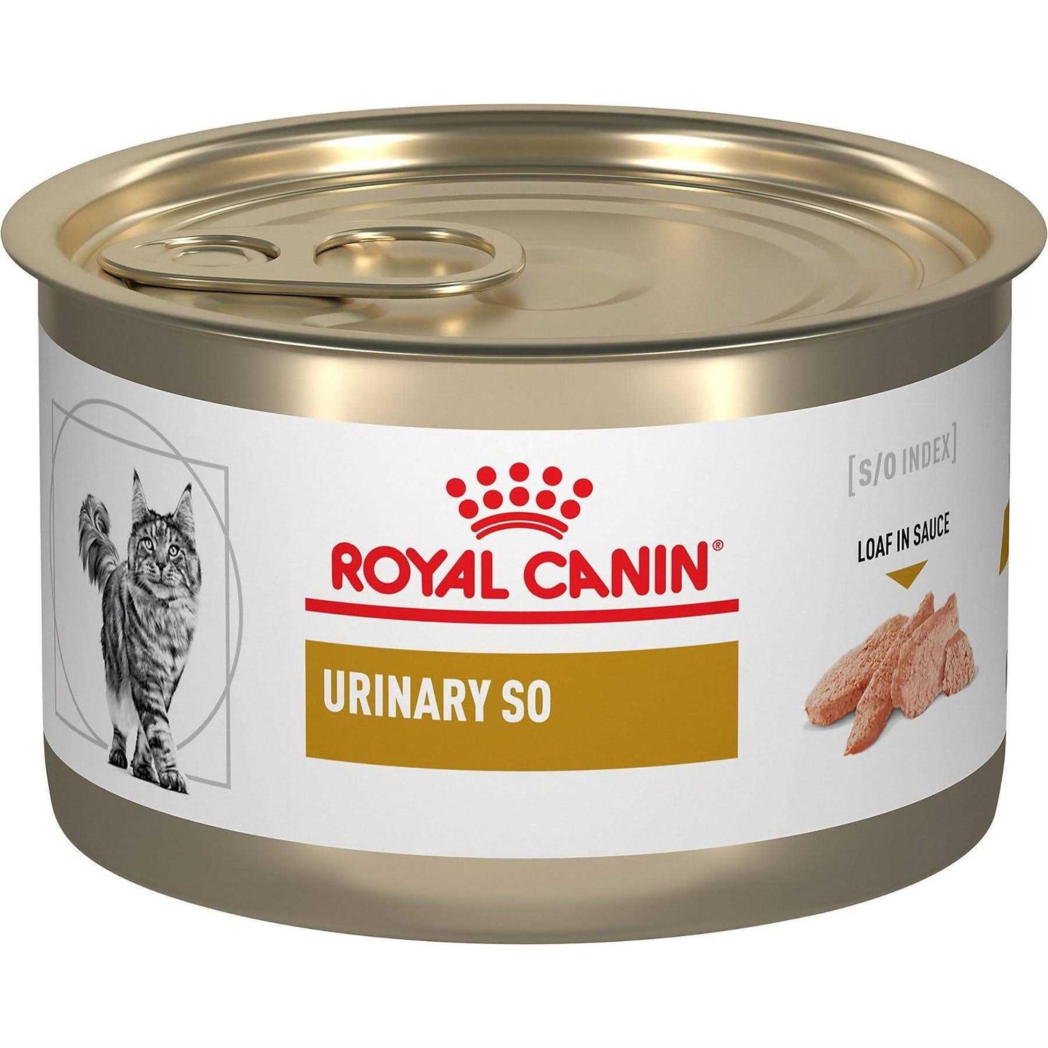 Veterinary Diet Adult Urinary SO Loaf in Sauce Canned Cat Food W3827