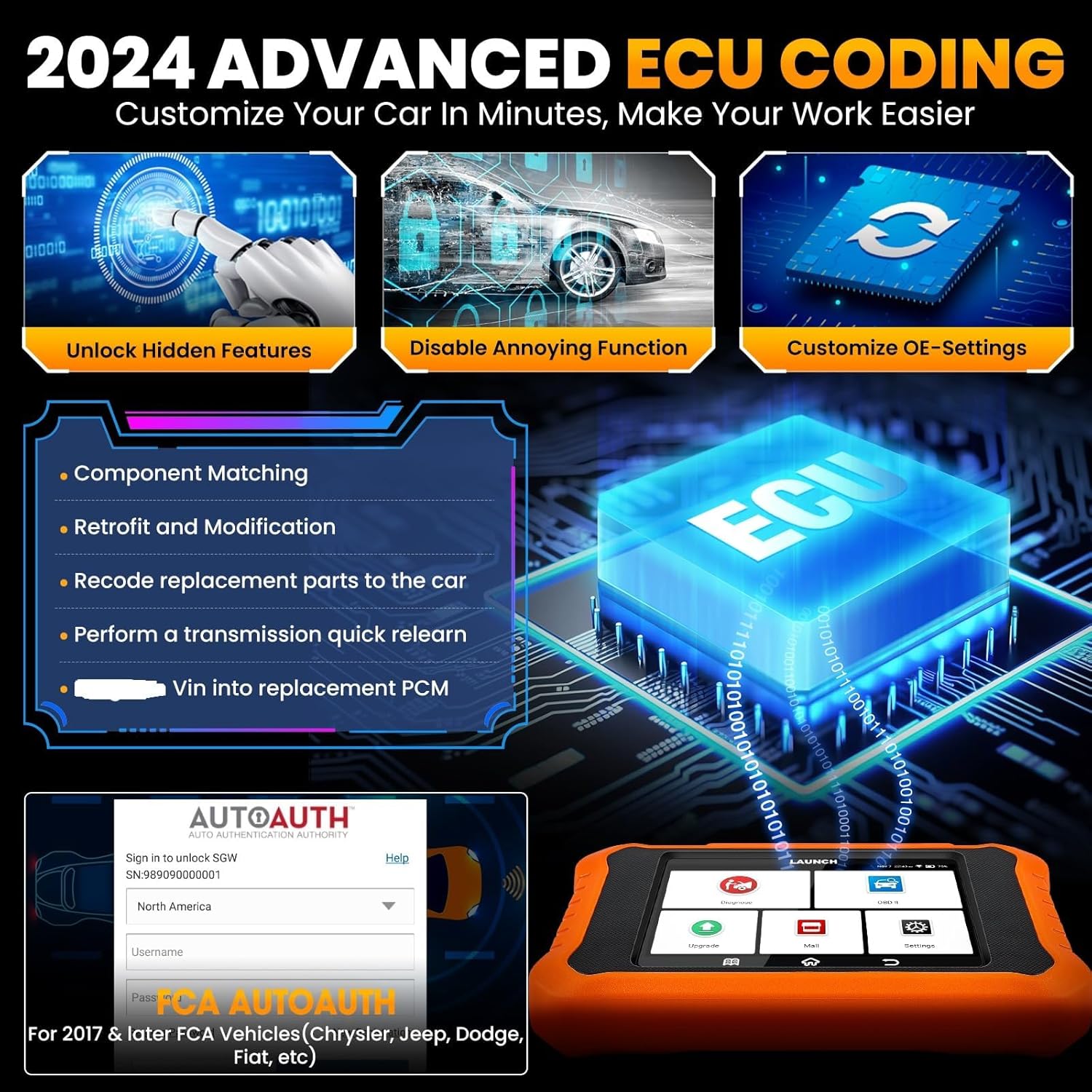 OBD2 Scanner for VAG Vehicles C9562