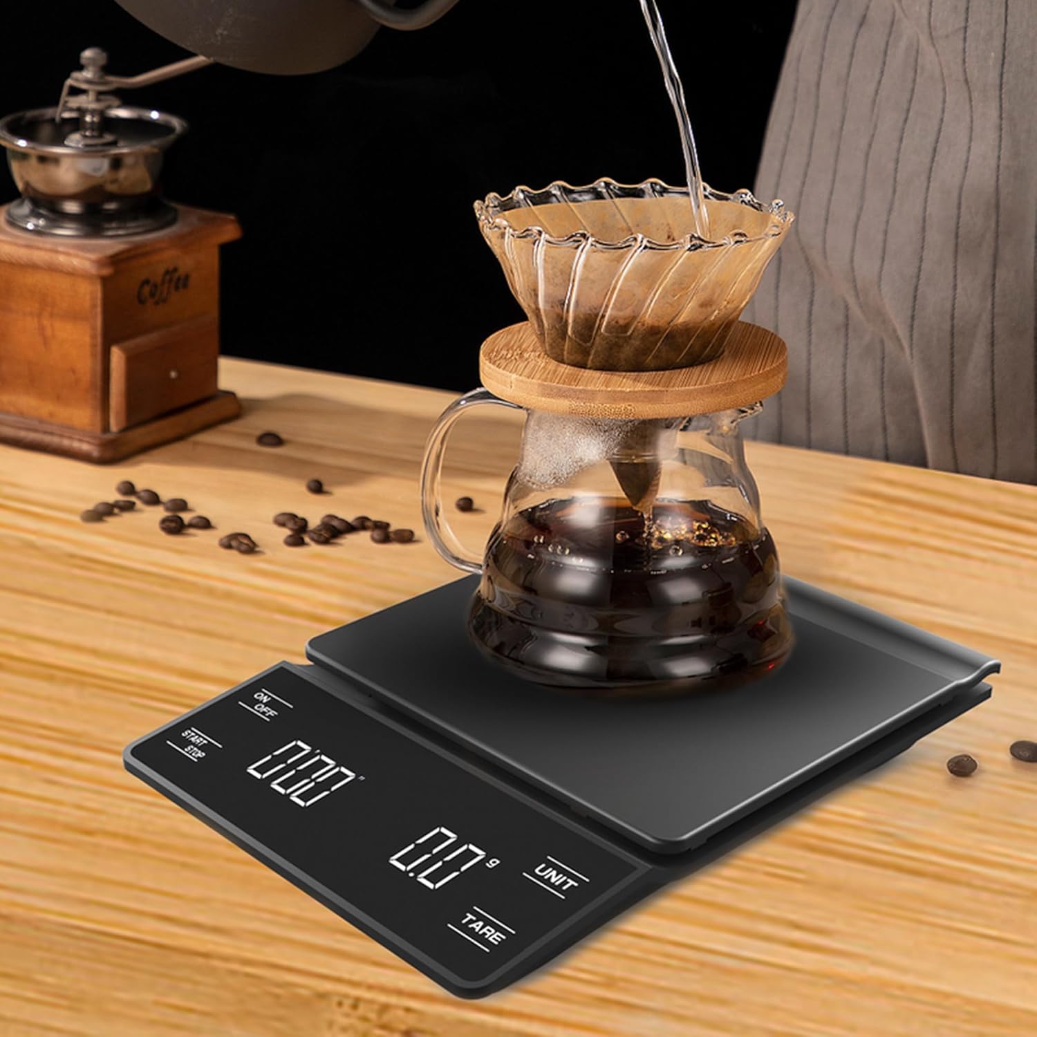 Digital Coffee Scale with Timer Y470