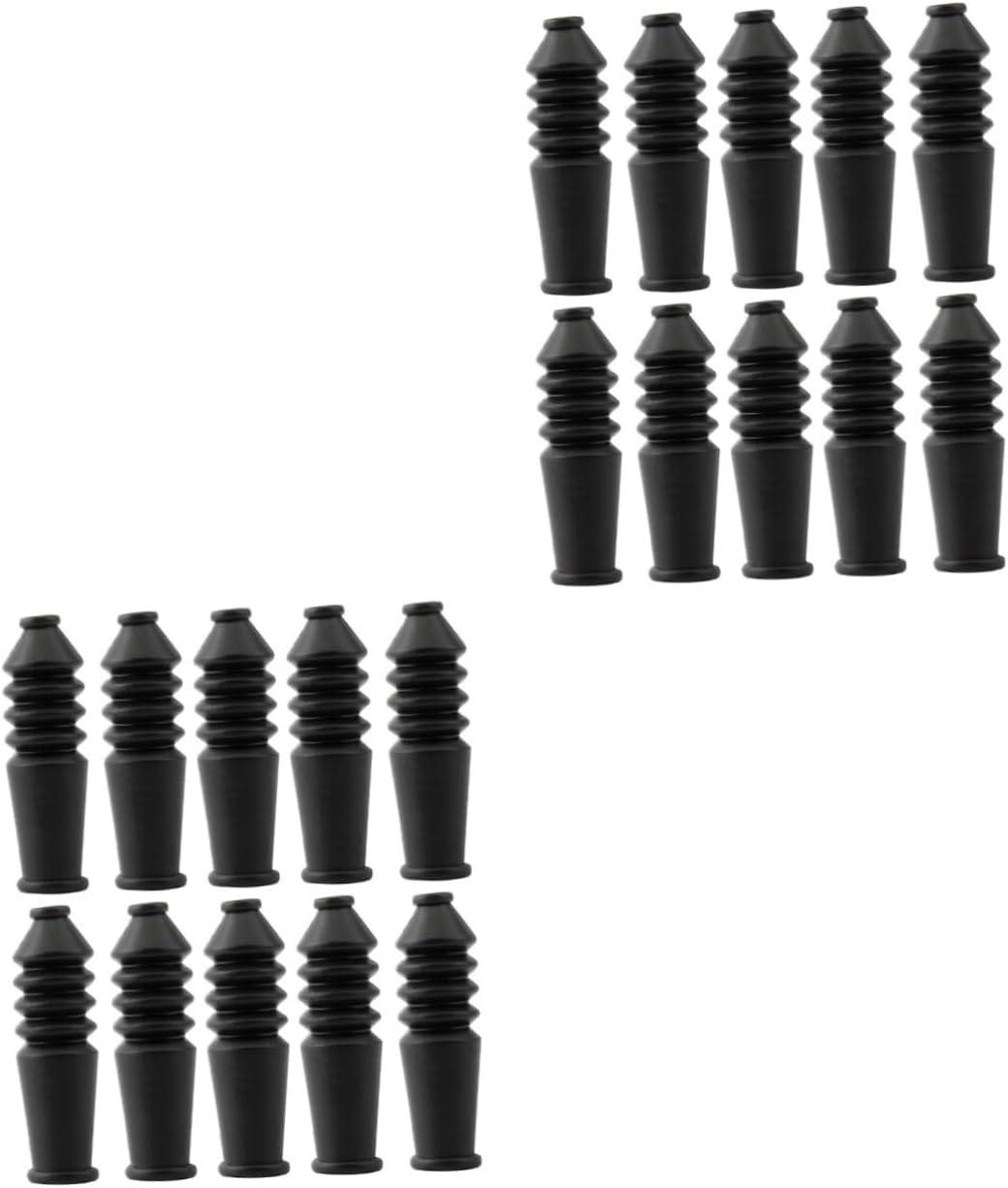 20 Pcs Brake Cable Road Bike Brake Boot Bike Cable End Caps D829
