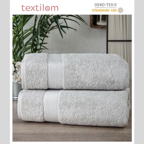 6 Pcs 100% Turkish Cotton Bath Towel Set Green Q610