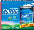 24 Hour Non Drowsy 10 mg Allergy Relief Tablets 70 ea (Pack of 2) S192