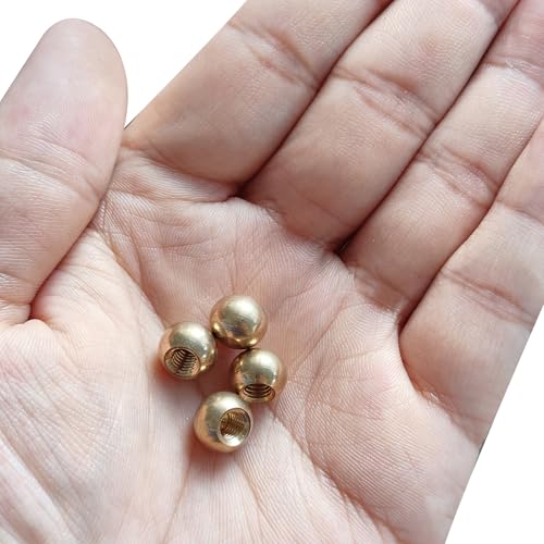 10 Pack Brass M3x0.5 Thread Cap Nuts J382406
