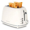 2 Slice Retro Stainless Steel Toaster with Extra Wide Slot Z81928