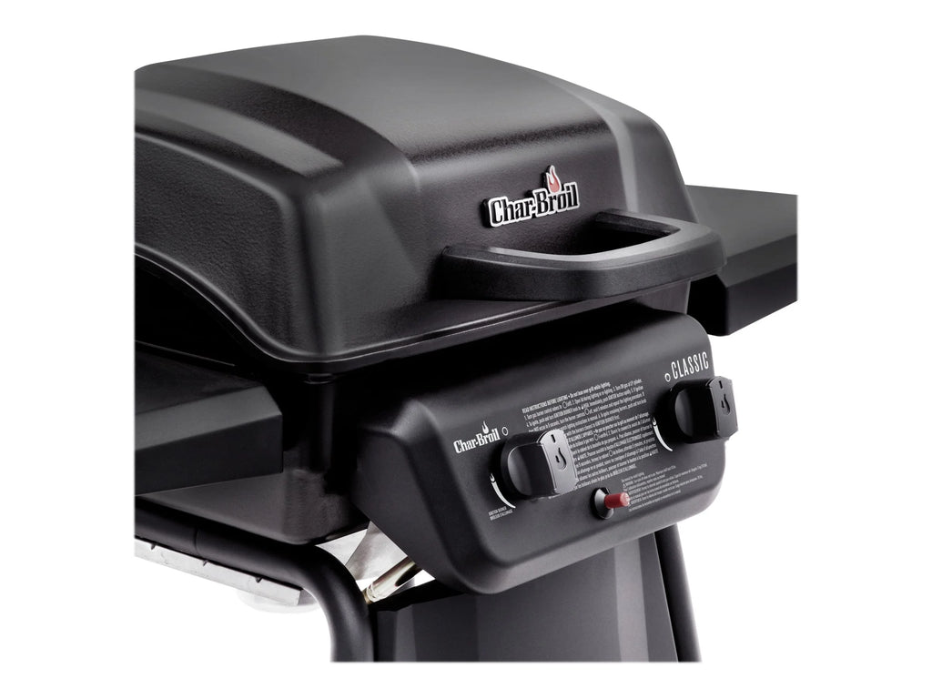 Black Gas Barbeque Grill 280 sq.in R1682