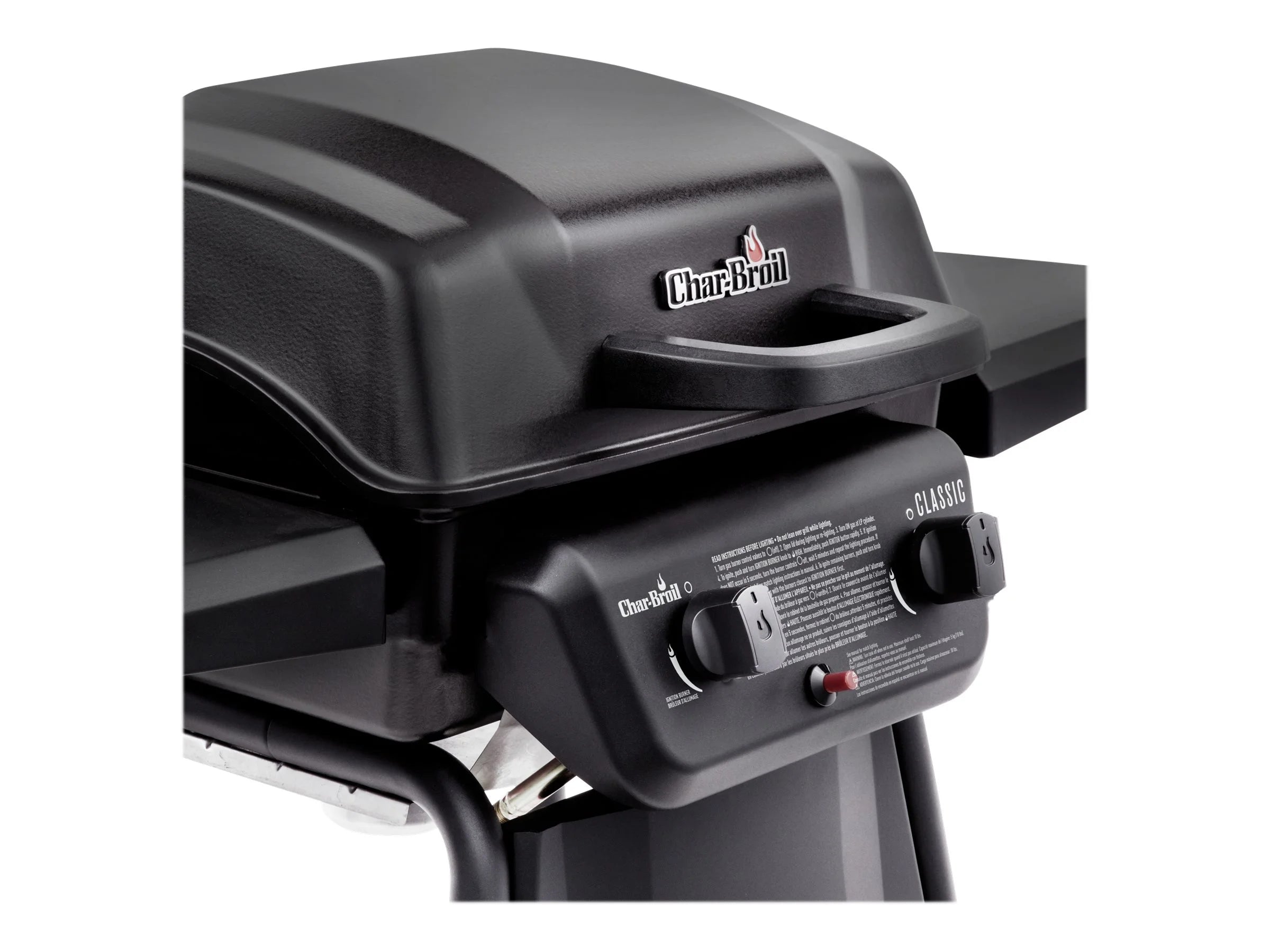 Black Gas Barbeque Grill 280 sq.in R1682