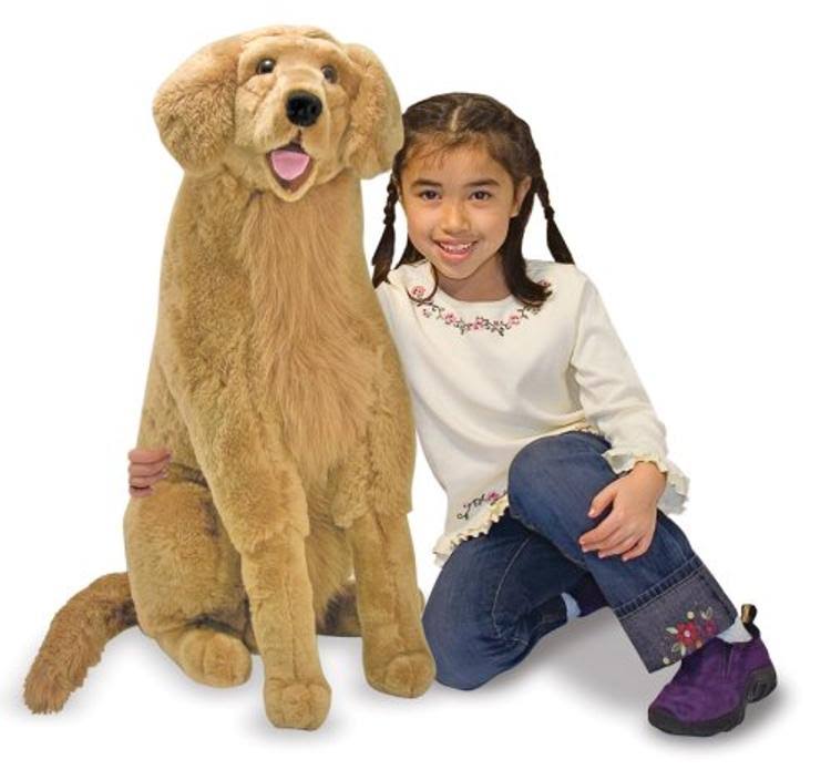 Lifelike Stuffed Animal Dog (Over 2 Feet Tall) C604757