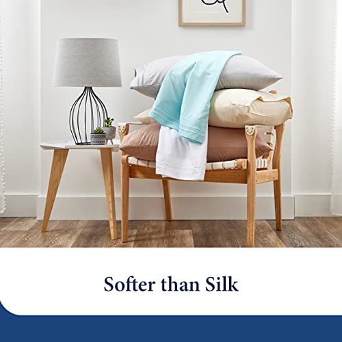 Set of 2 Standard White Pillowcases R417