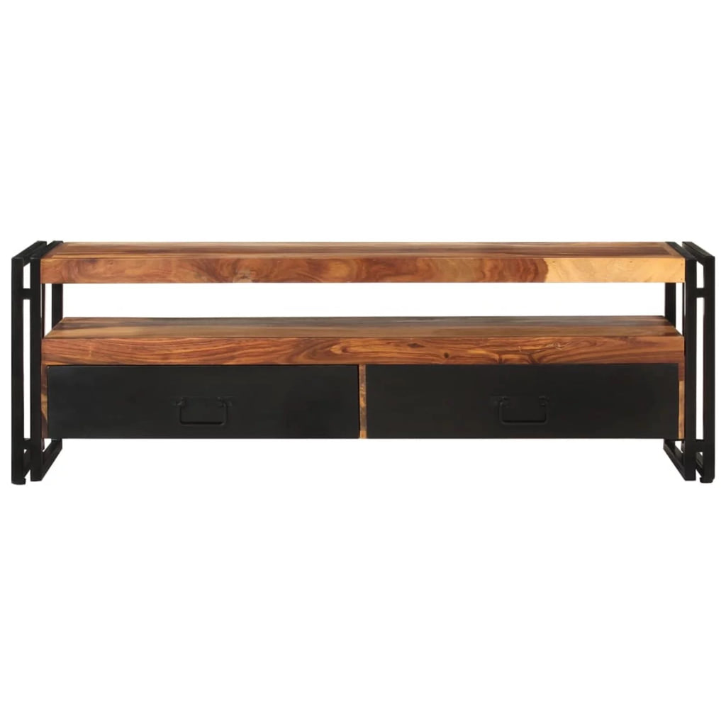 47.2"x11.8"x15.7" Solid Sheesham Wood TV Cabinet W225988