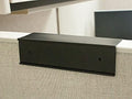 Black 8" x 2" Aluminum Nameplate Holder F856