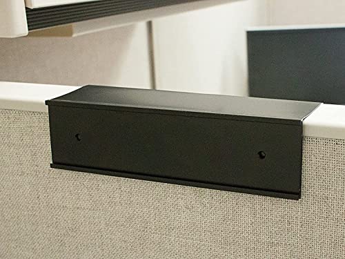 Black 8" x 2" Aluminum Nameplate Holder F856