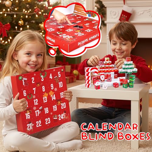 100PCS Magnetic Building Blocks Advent Calendar S236480