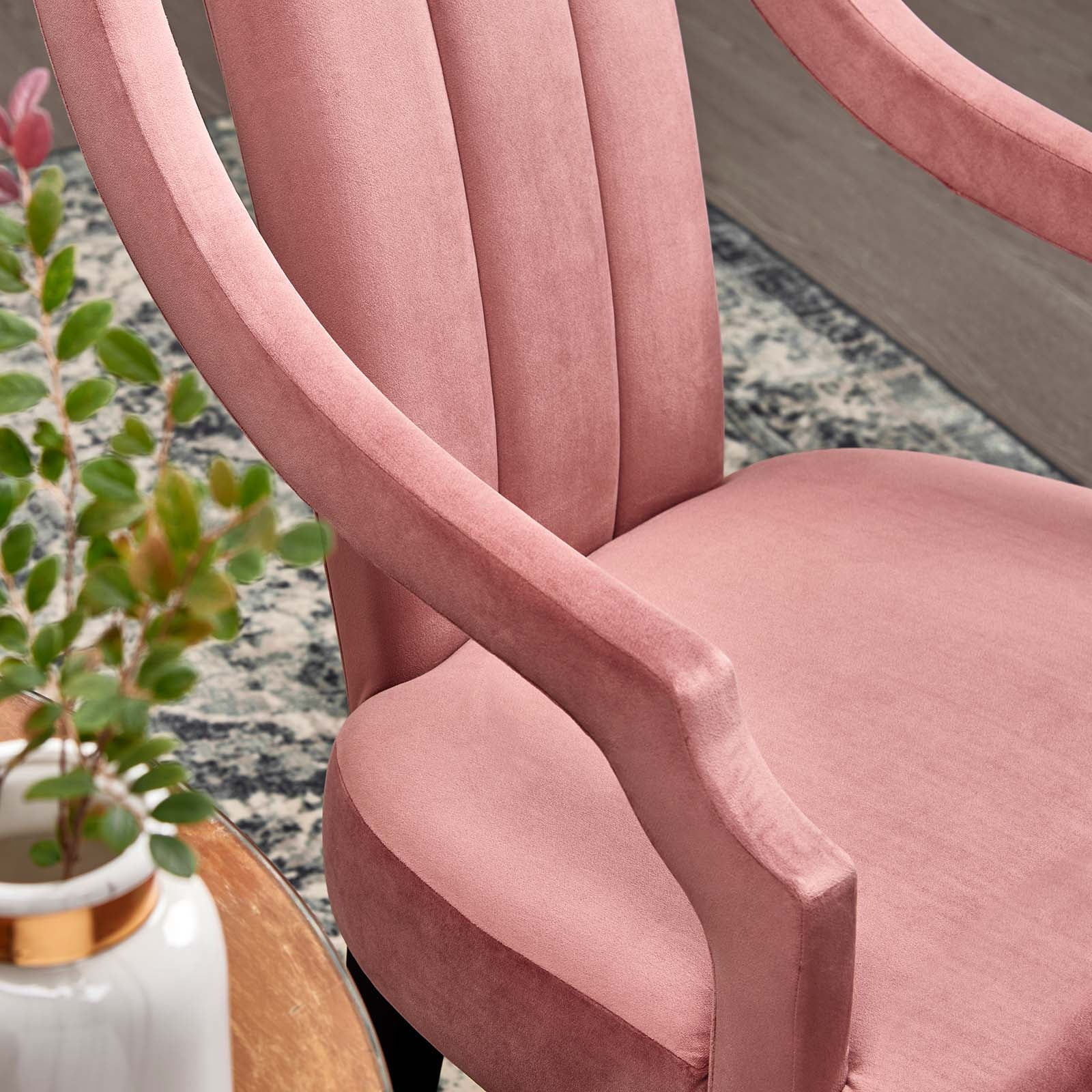 Set of 2 Velvet Dining Chairs F401052