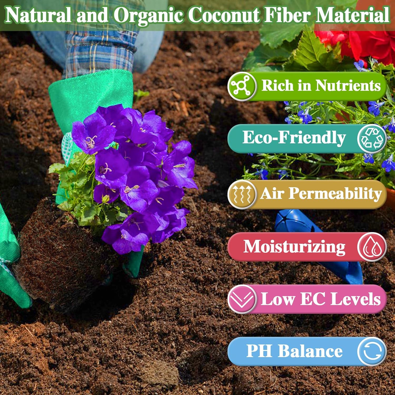 10LB Compressed Coco Coir Brick G3642
