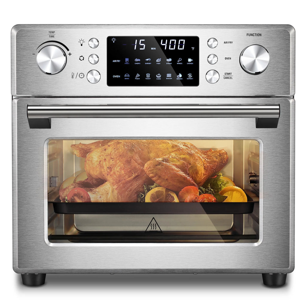 26.4 QT Stainless Steel Convection Air Fryer Oven E649