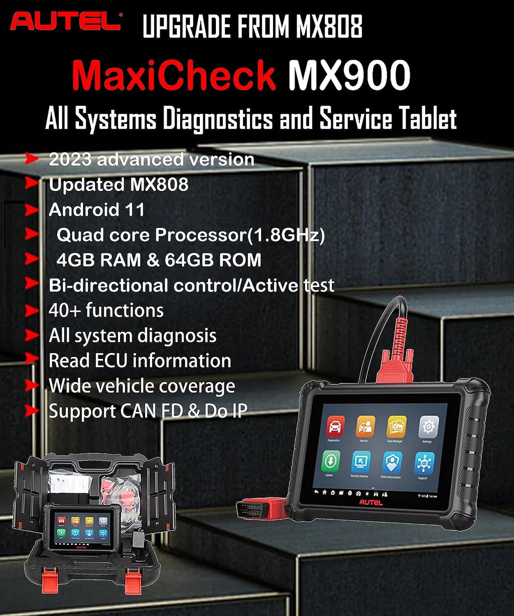 OBD2 Scanner 40+ Function Bi Directional Scan Tool T487