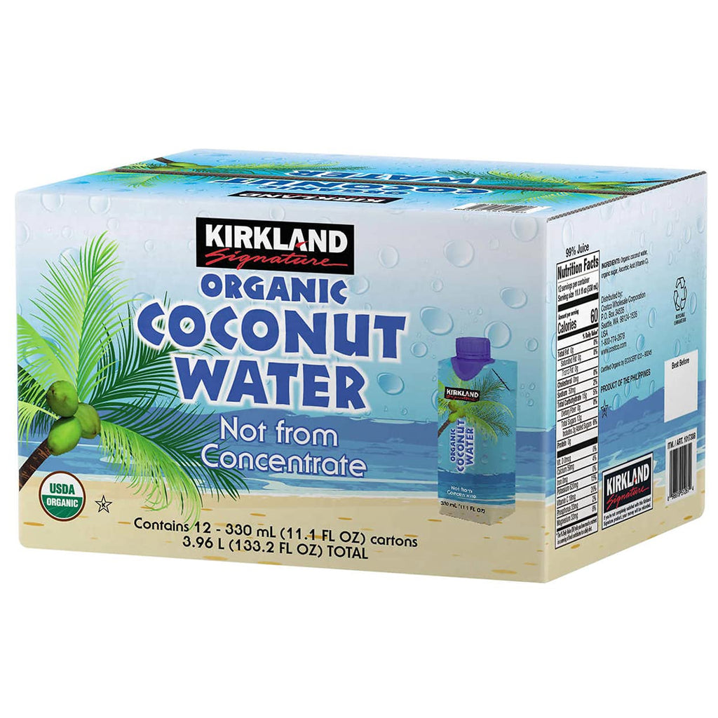 Organic Coconut Water 12 Count, 11.1 Ounce S8036