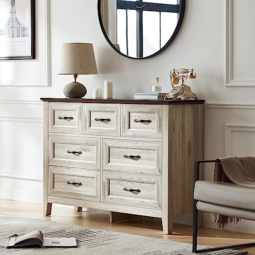 Black 9 Drawer Wood Dresser F524