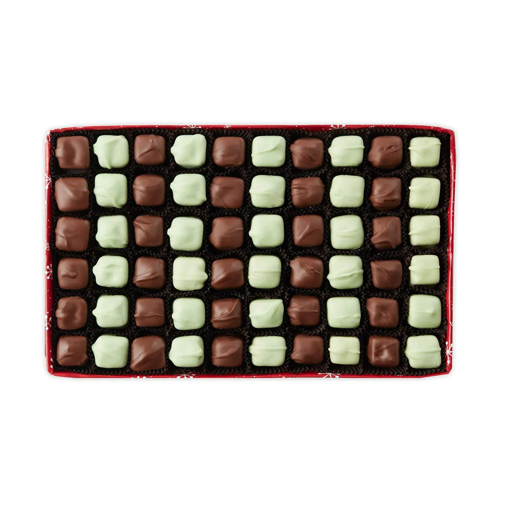 Milk Chocolate And Pastel Candy With A Mint Chocolate Center, 1 Lb D8104