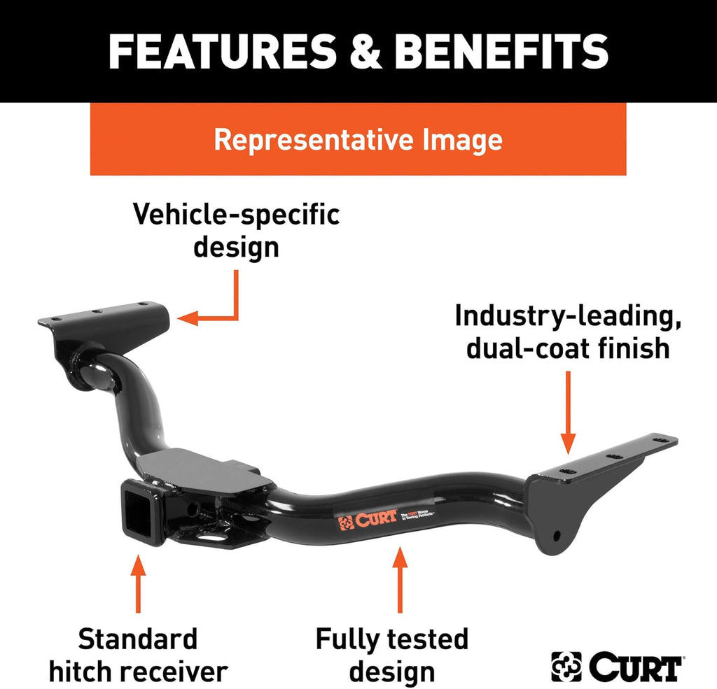 Class 3 Trailer Hitch, 2-Inch Receiver R99652