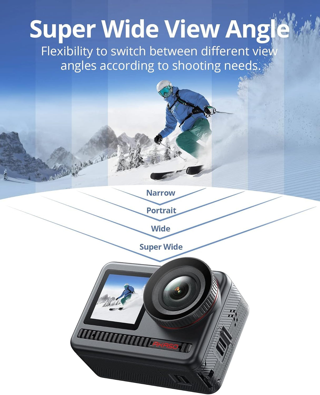 4K60FPS Action Camera with Touch Screen Waterproof Remote Control H827