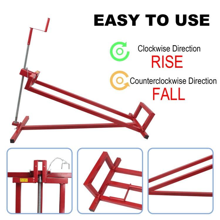 882 Lbs Capacity Lawn Mower Lift Jack D45952