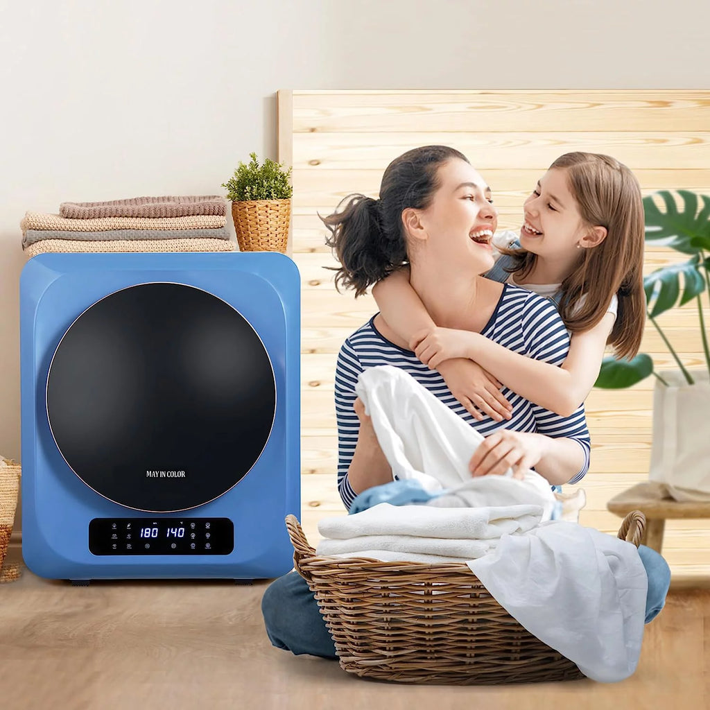 Compact Electric Clothes Dryer 8.8 Lbs 850W with Moisture Sensor P85896