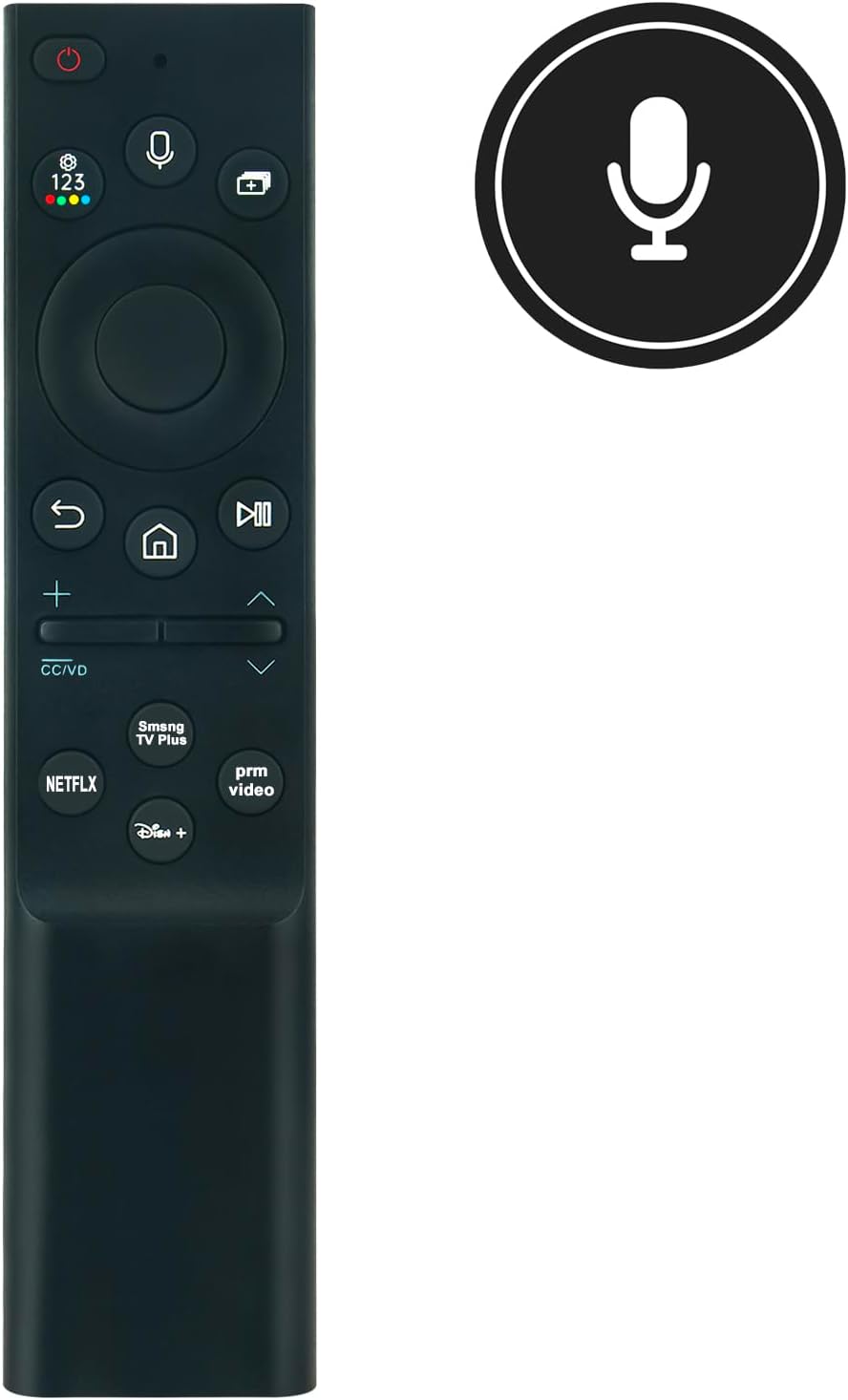 Replaced Voice Remote Control for Samsung Smart TVs O47684