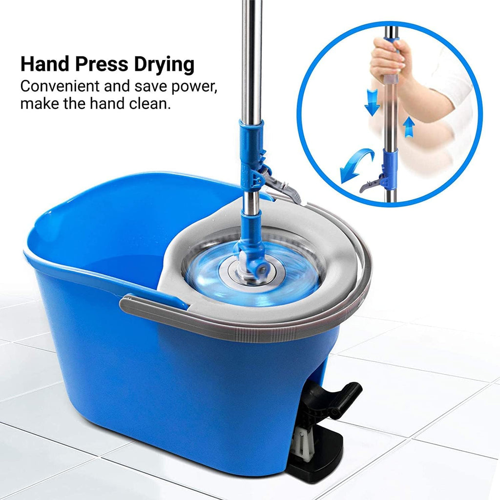 Spin Mop and Bucket with Wringer and Foot Pedal R715845