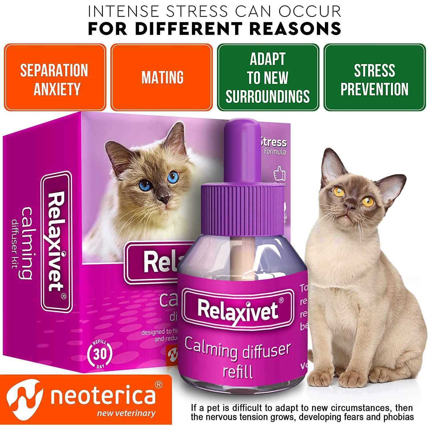 Cat Calming Diffuser & Pheromones Plug in Q73547
