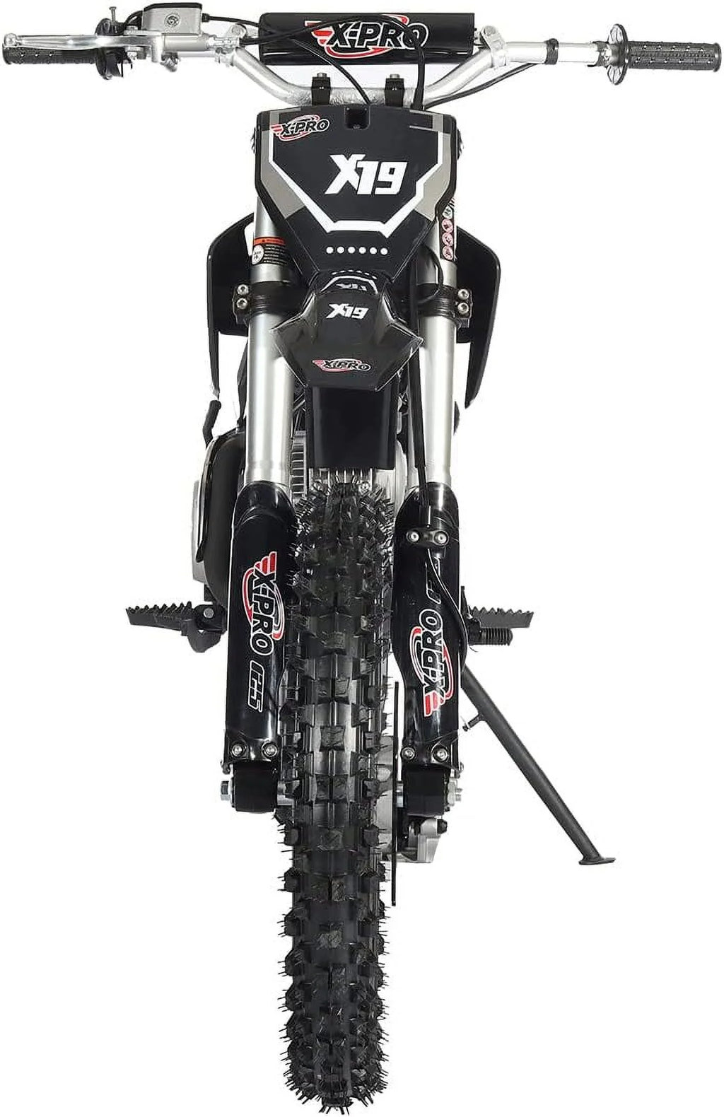 125cc Dirt Bike with 4 Speed Semi-Automatic Transmission, Kick Start 17"/14" Tires Y896
