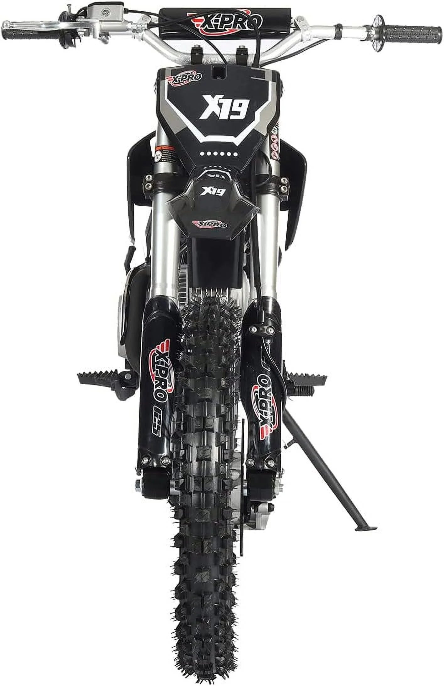 125cc Dirt Bike with 4 Speed Semi-Automatic Transmission, Kick Start 17"/14" Tires Y896