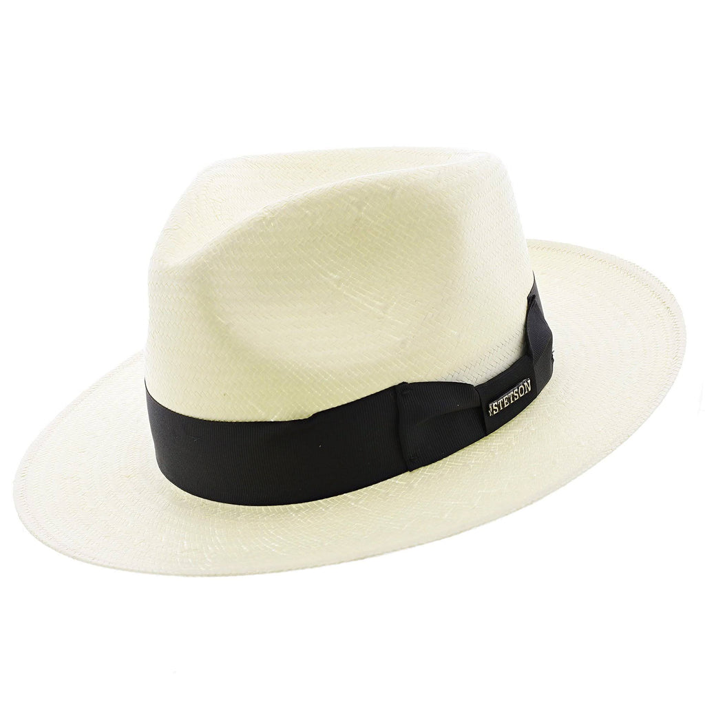 Shantung Straw Fedora Hat F9510