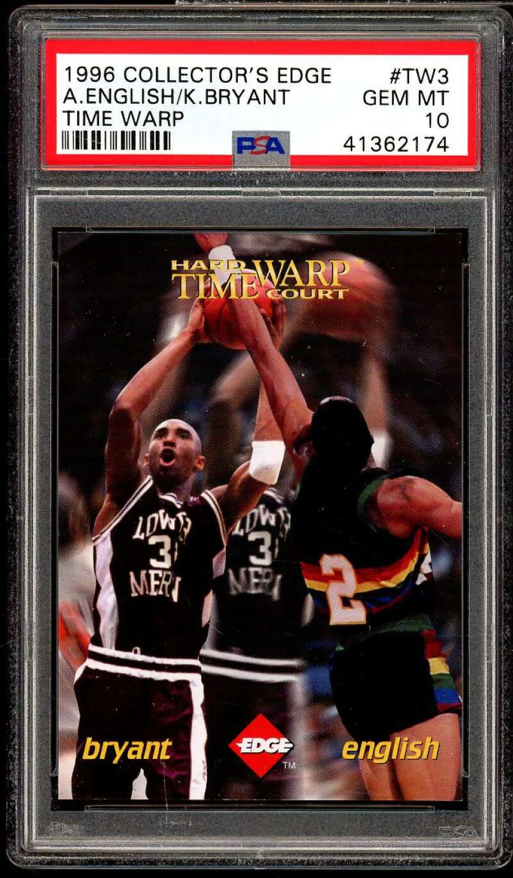 1996 Kobe Bryant Rookie Card PSA 10 K711940