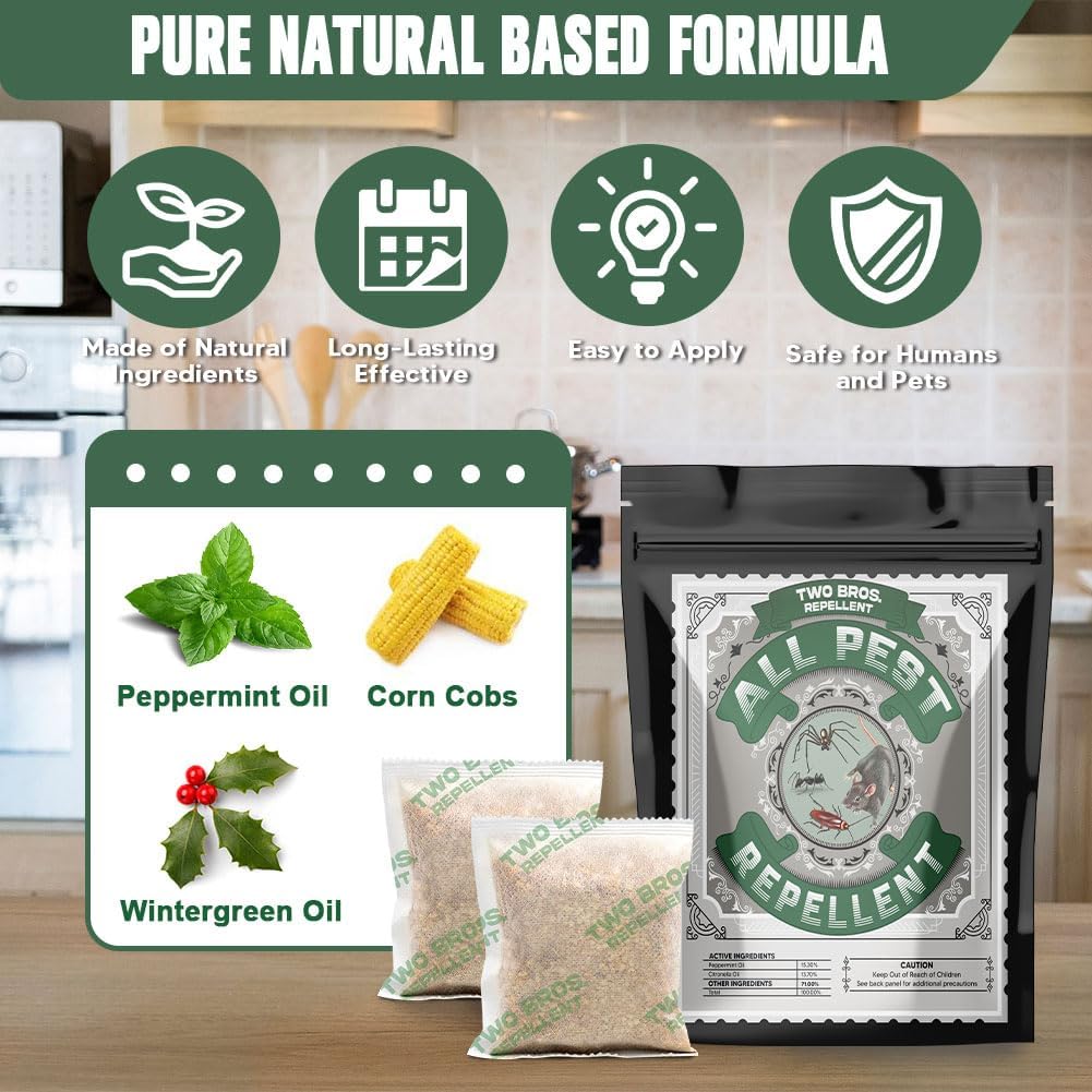 Peppermint Pest and Rodent Repellent Pouches - 10P I685750