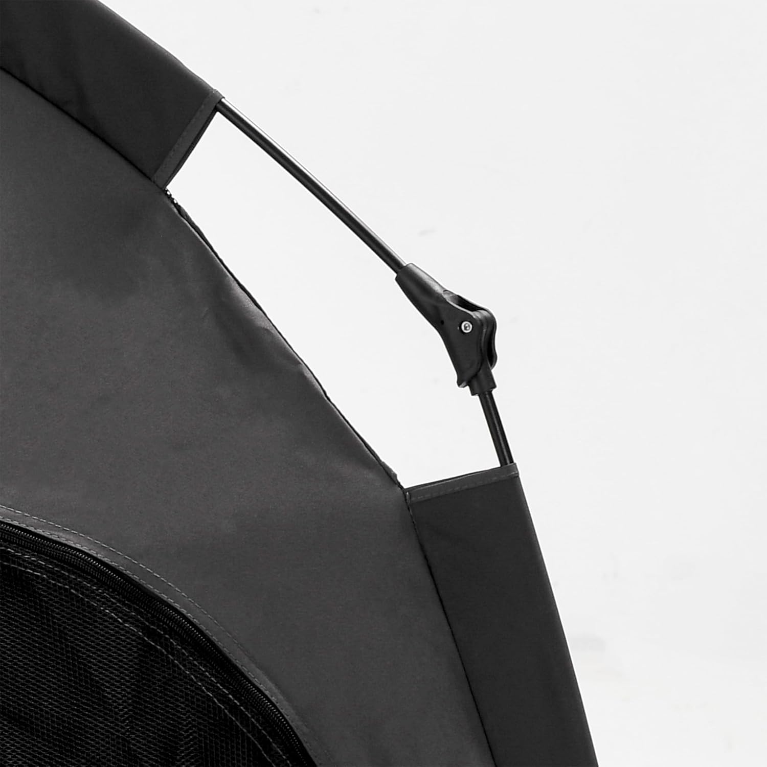 Dark Gray Pop Up Dog Tent with Carrying Bag A603873
