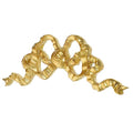 Golden Resin Bow Wall Decor J88971