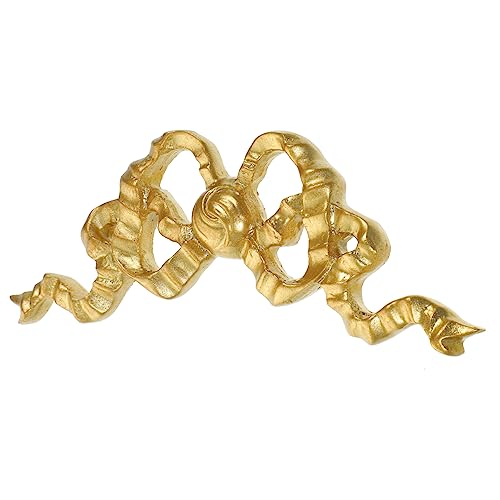 Golden Resin Bow Wall Decor J88971