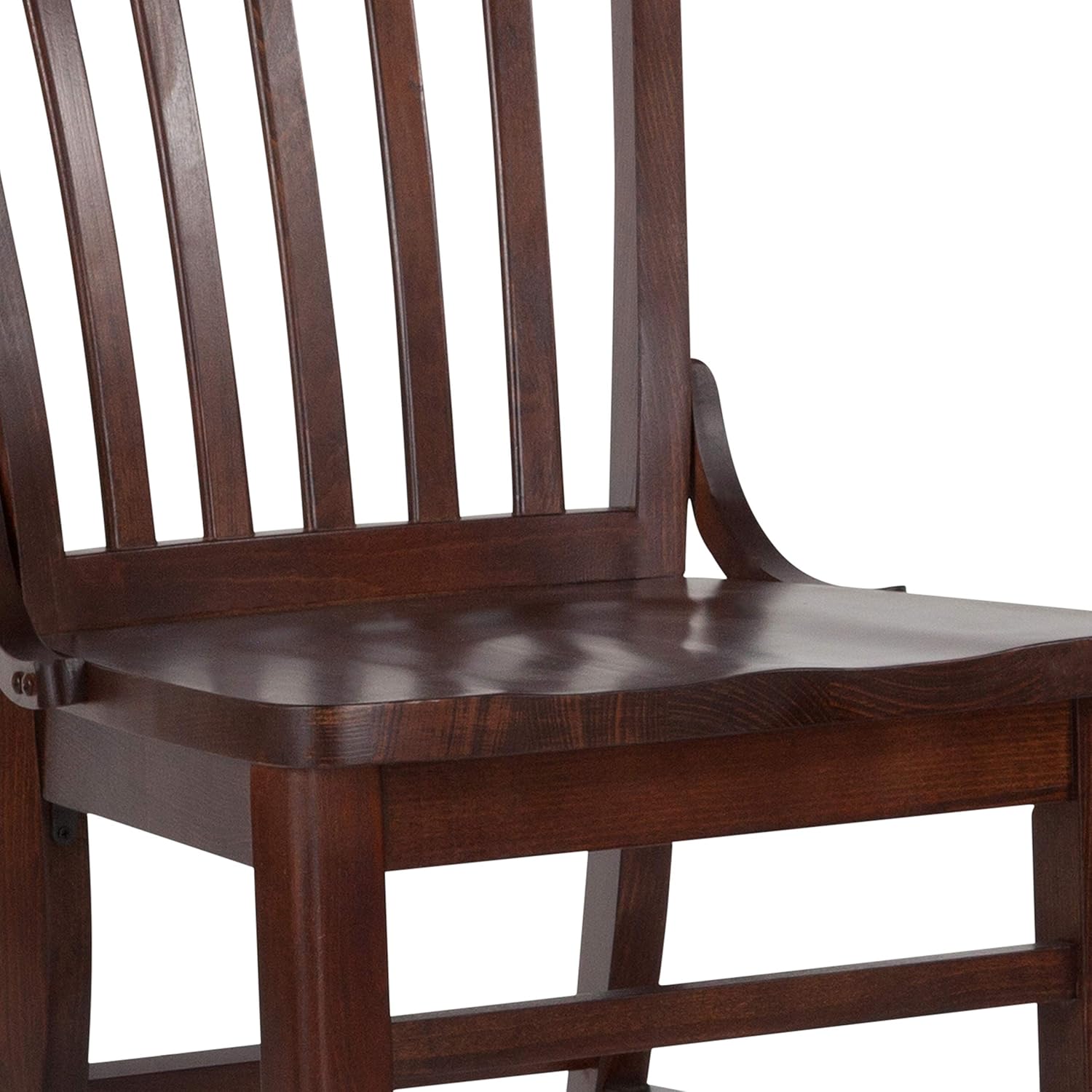 Walnut Wood Chair D2758