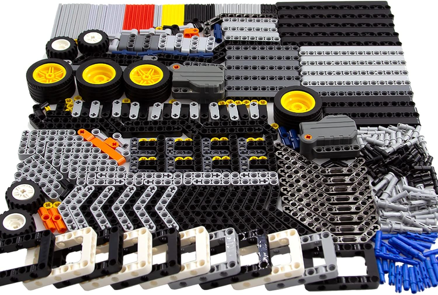 Regular-Sized Mechanical Building Block Parts Include Brick, Bush, Technic Pin Z943