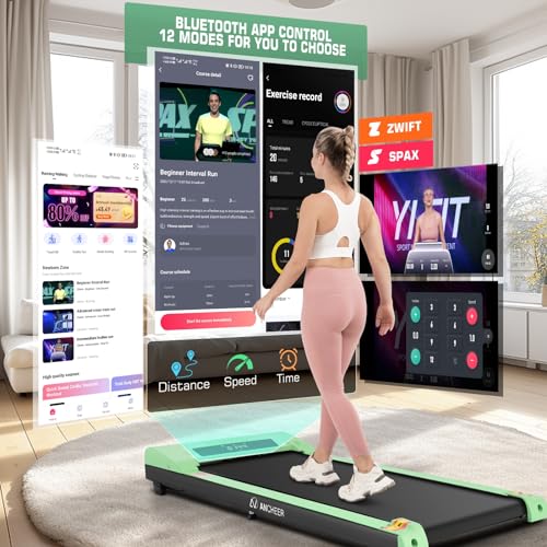 Compact Electric Treadmill with Remote Control V300457