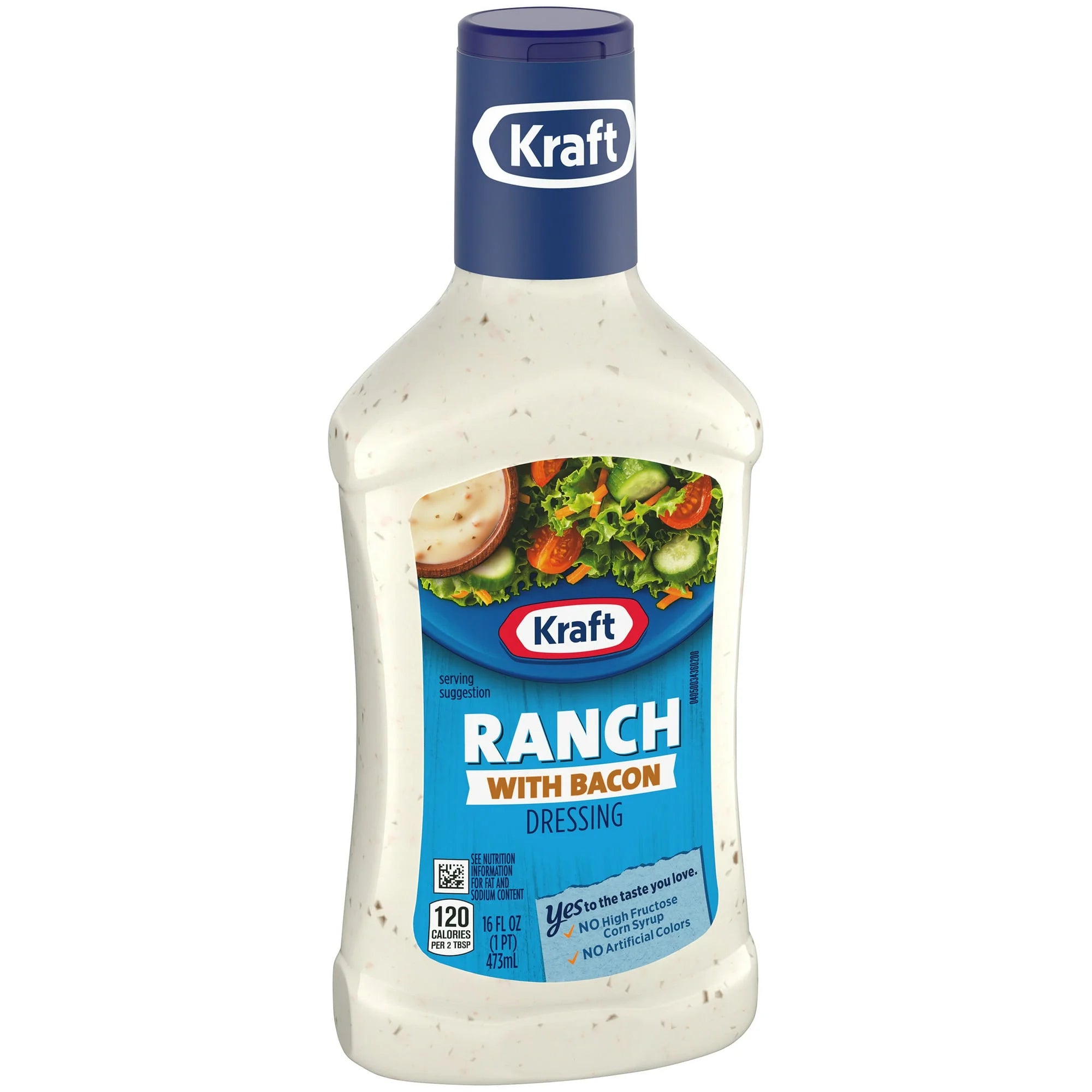 16 fl oz Bottle Pack of 2 Ranch Salad Dressing with Bacon S77351