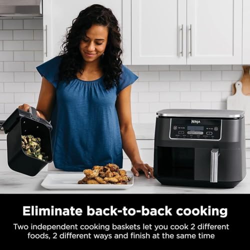 Grey 10QT DualZone Air Fryer S40911