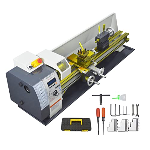 8"x32" Benchtop Metal Lathe Machine 1100W 50-2500RPM I8944