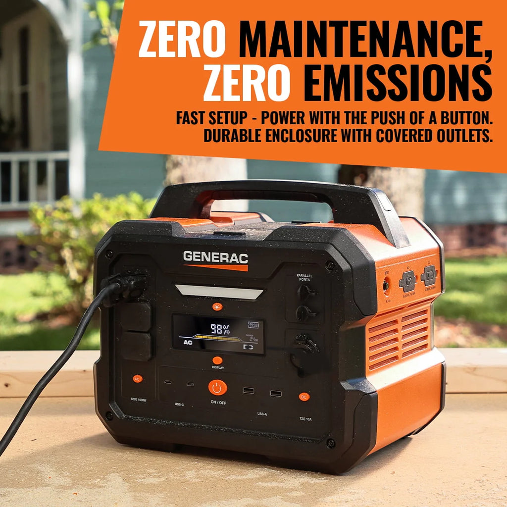 Portable Generator 1600/3200W 2106Wh Battery Powered A346