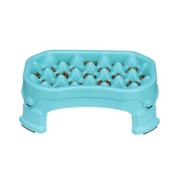 Raised Slow Feeder Dog Bowl W339