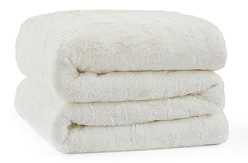 Full-Queen 3-Piece Faux Fur Comforter Set K405